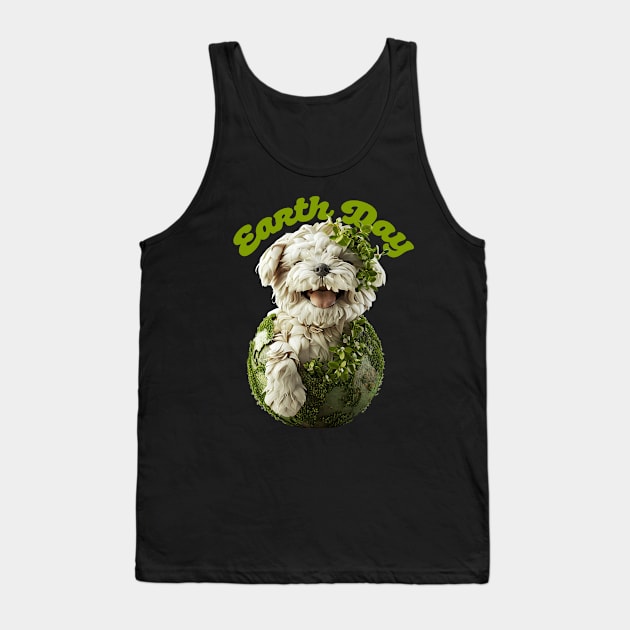 Earth Day Tank Top by Puppy & cute